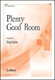 Plenty Good Room SATB choral sheet music cover Thumbnail